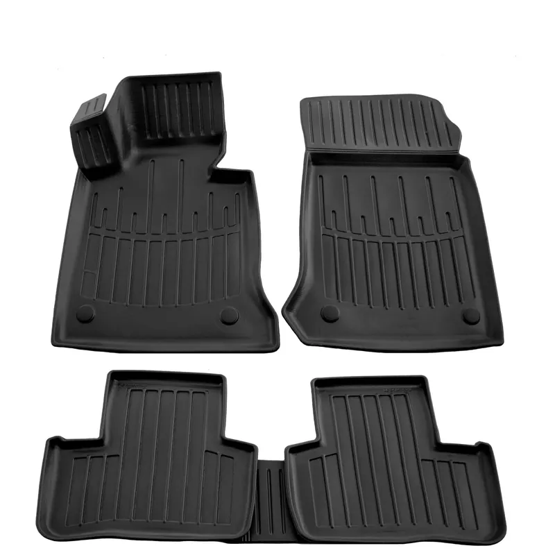 Finale Aktion Gummimatten Auto, für Mercedes GLK X204 (2008-2015), 3D, passgenau, Polyurethan, Autofußmatten